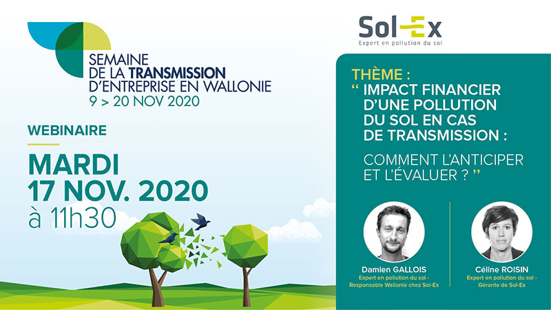 Sol-Ex participe à la semaine de la transmission d’entreprise